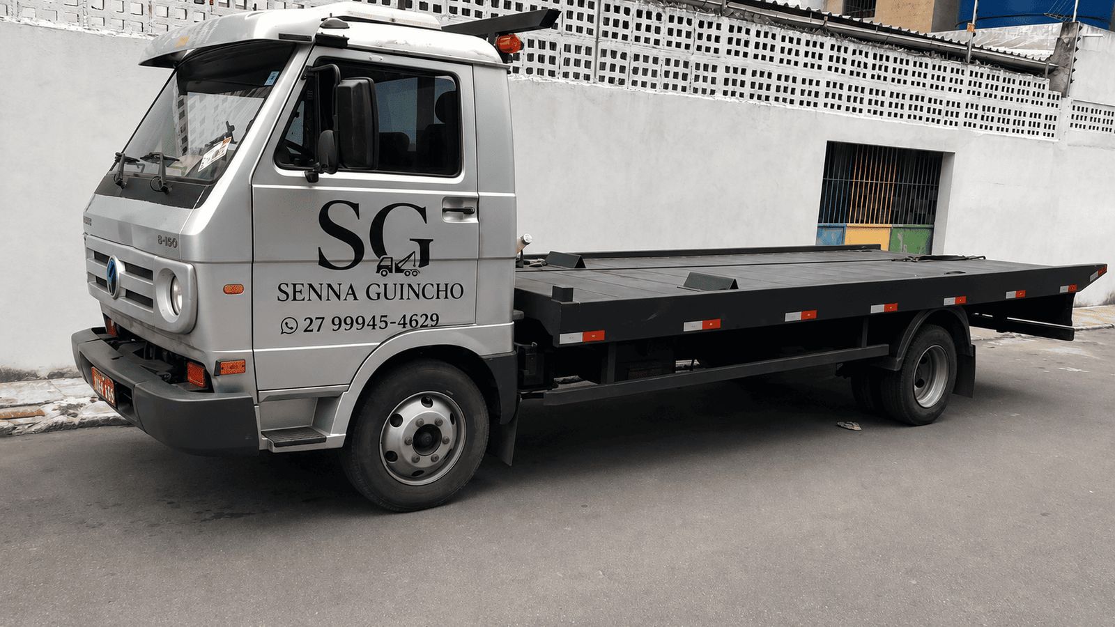 Miniatura caminhão Senna Guincho